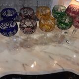 Coloured crystal lenses