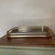 Vintage brass and formica tray 1950s