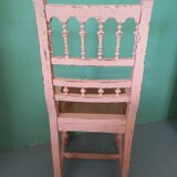 Shabby cane chair