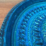 Large Rimini Blue bowl from the mid-century by Aldo Londi for Bitossi.