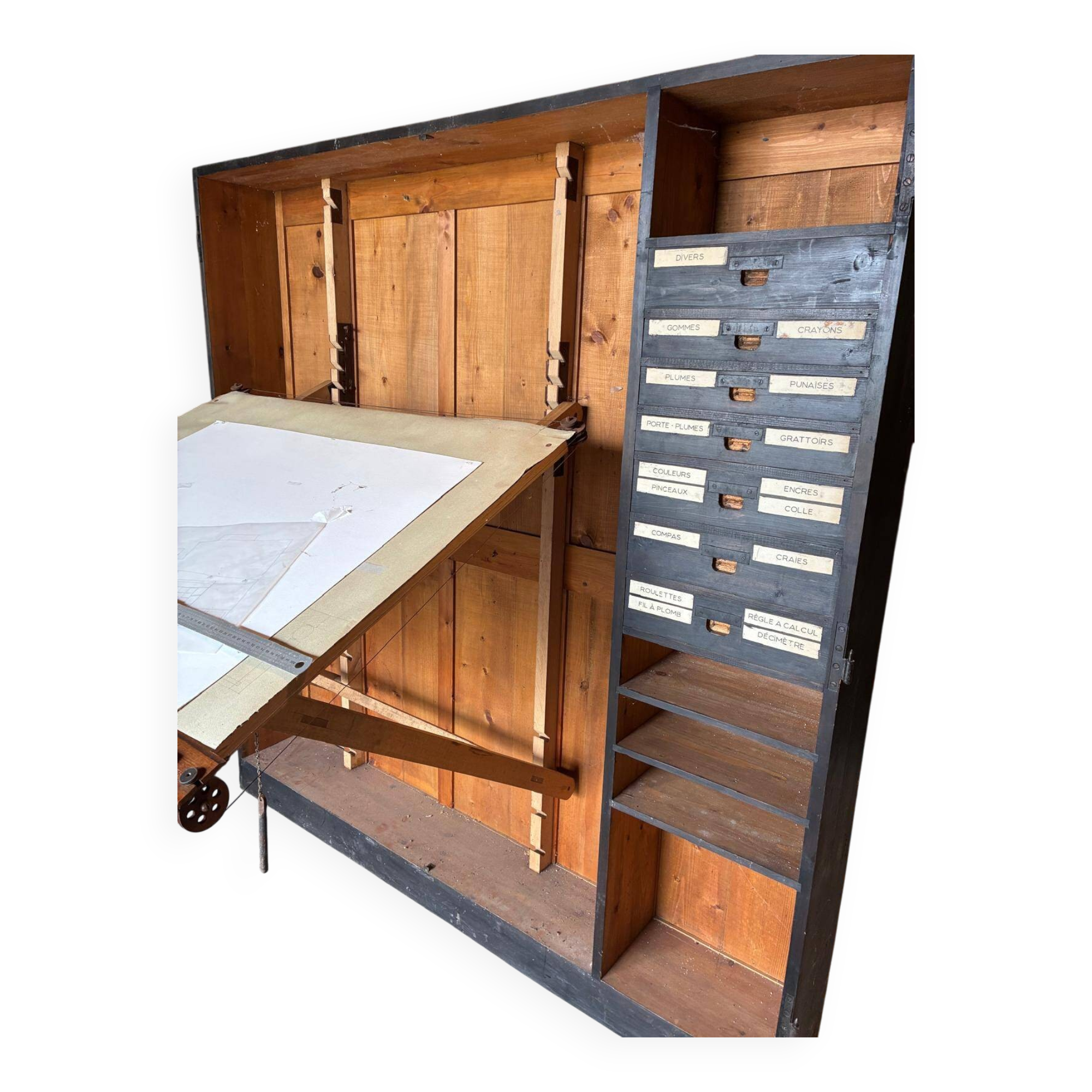 Architect furniture wardrobe and drawer supplies