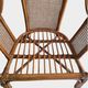 Pair of vintage rattan and cane armchairs – 1960s/70s Pair of f