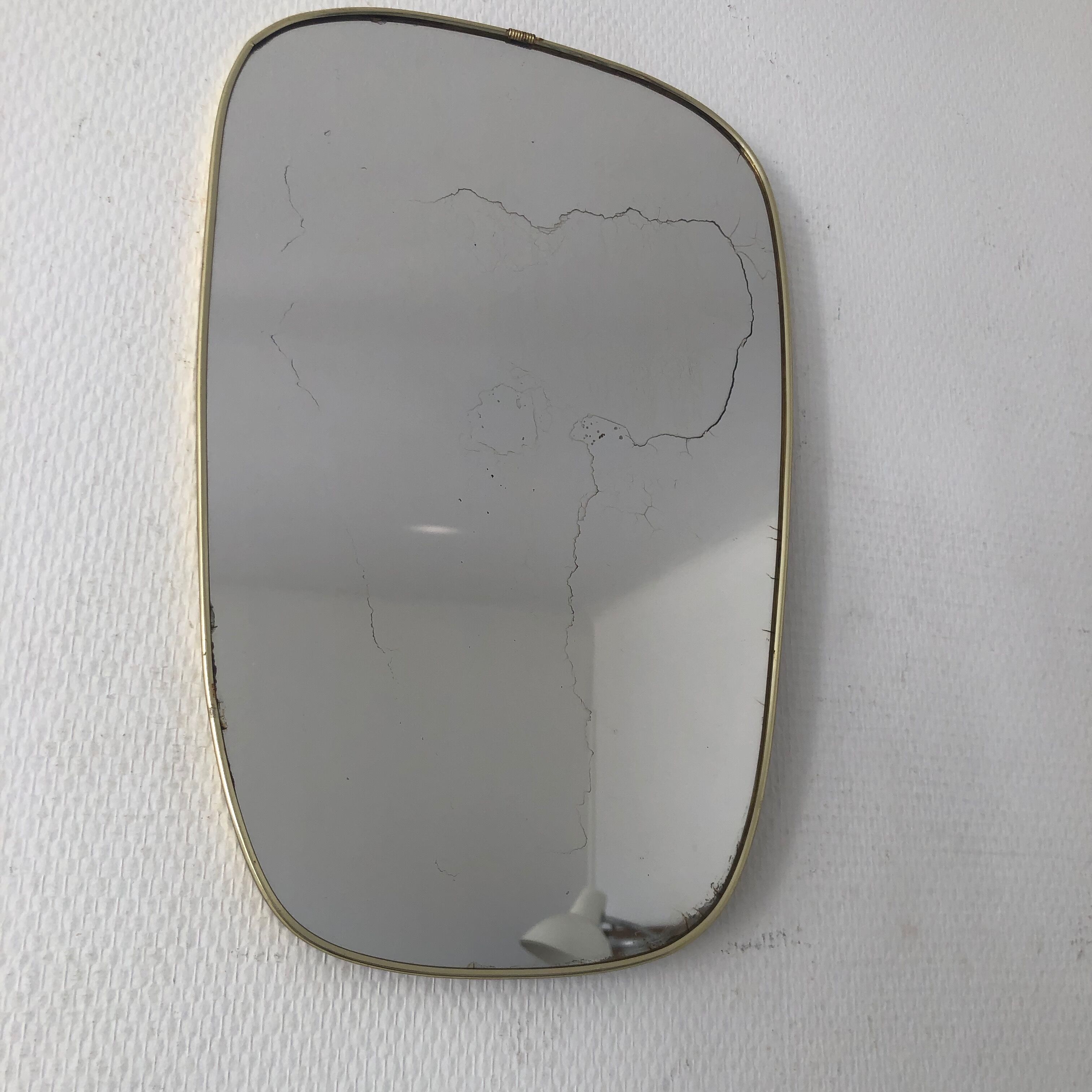 Vintage mirror  1960 - 39x26cm