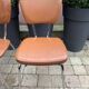 Skai chairs and vintage chrome