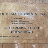 Original painting engraving Rowland Langmaid (1897/1956) "In the Path of the Sun"