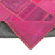 Tapis turc fait à la main 208 cm x 304 cm patchwork rose