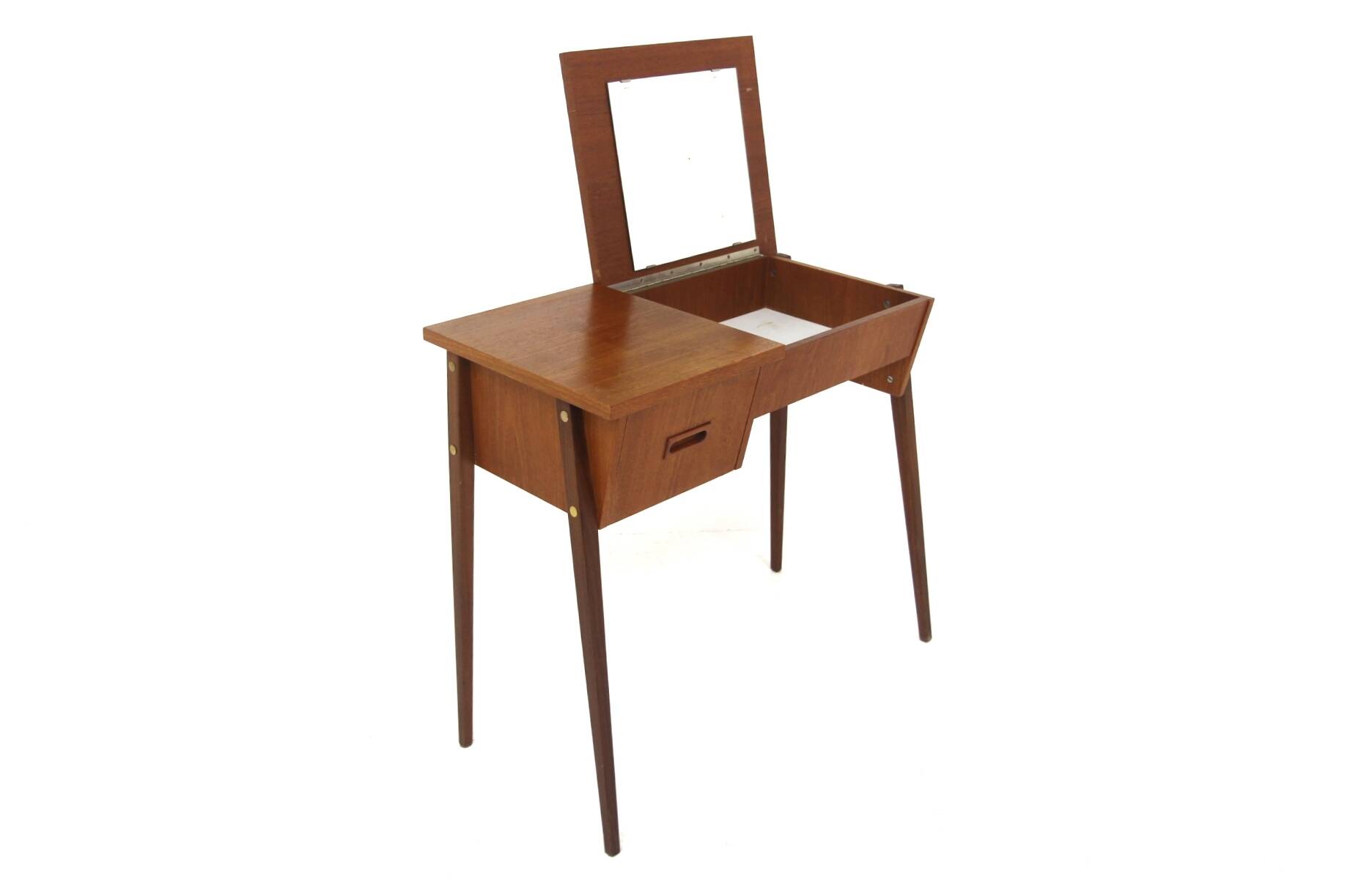 Coiffeuse scandinave en teck "Model 6750", Glas & Trä, Suède, 1960