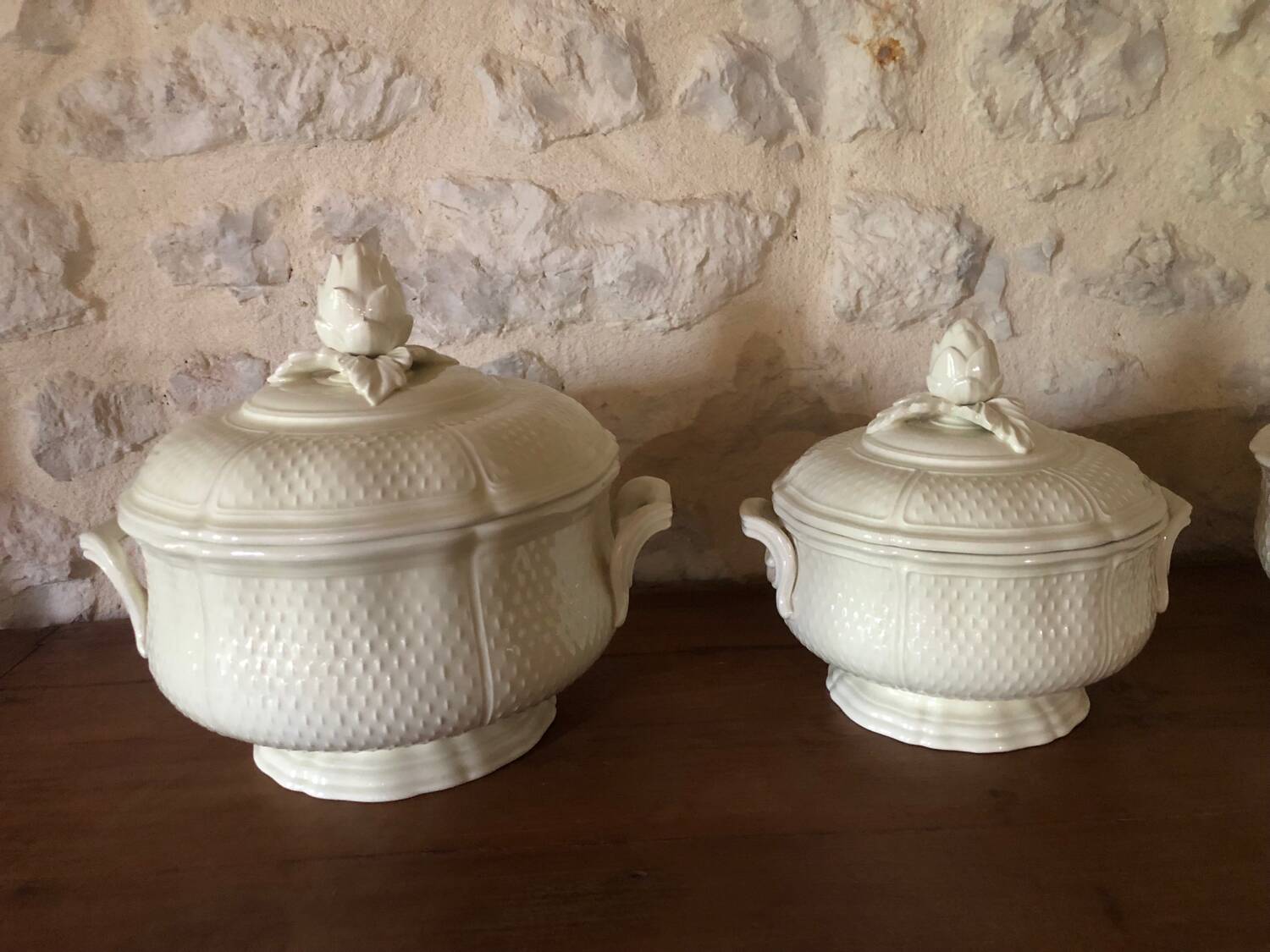 Large GIEN Choux Bridge service, Rice Grain