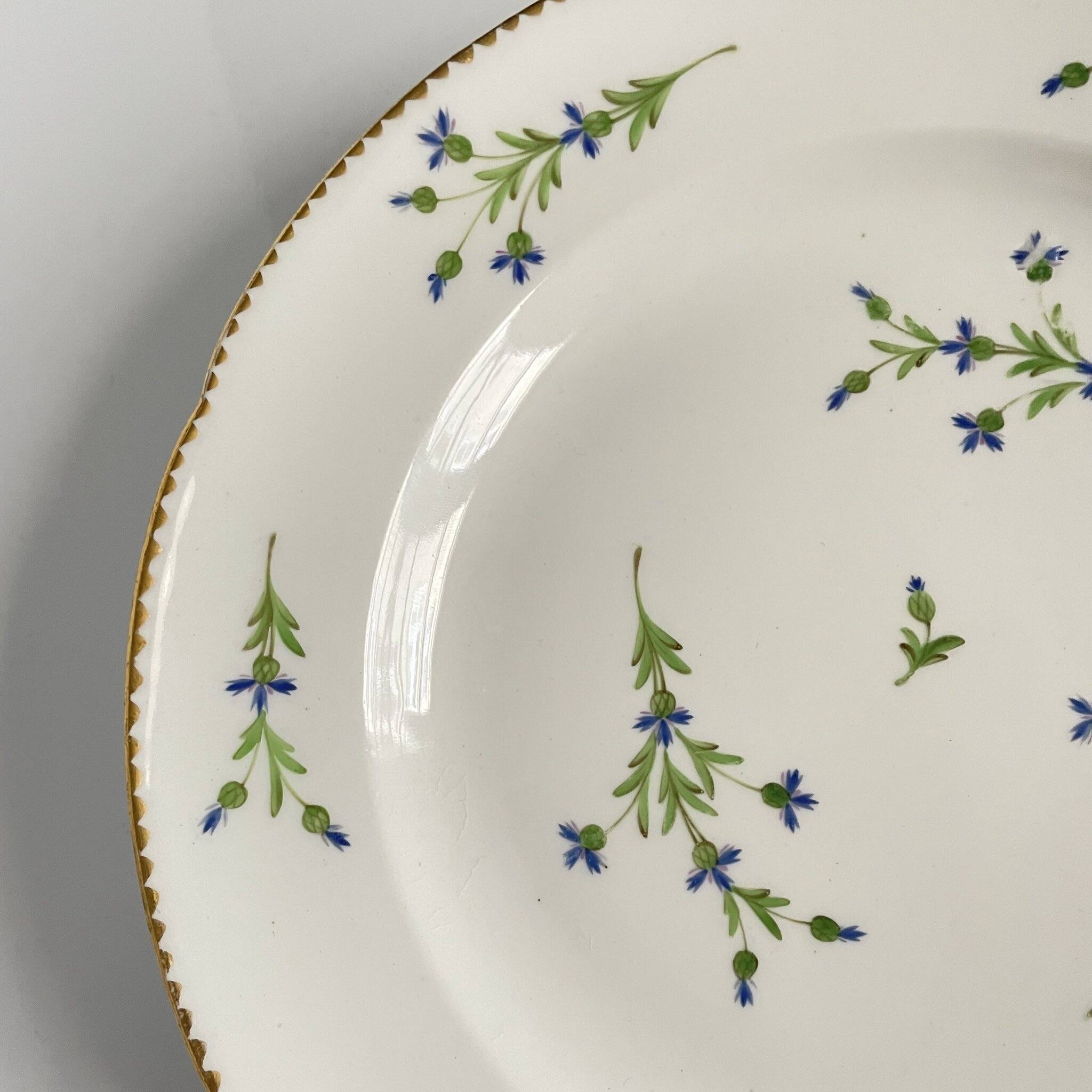 Porcelain Plate of the Count of Artois | Barbeaux | Late 18th Century