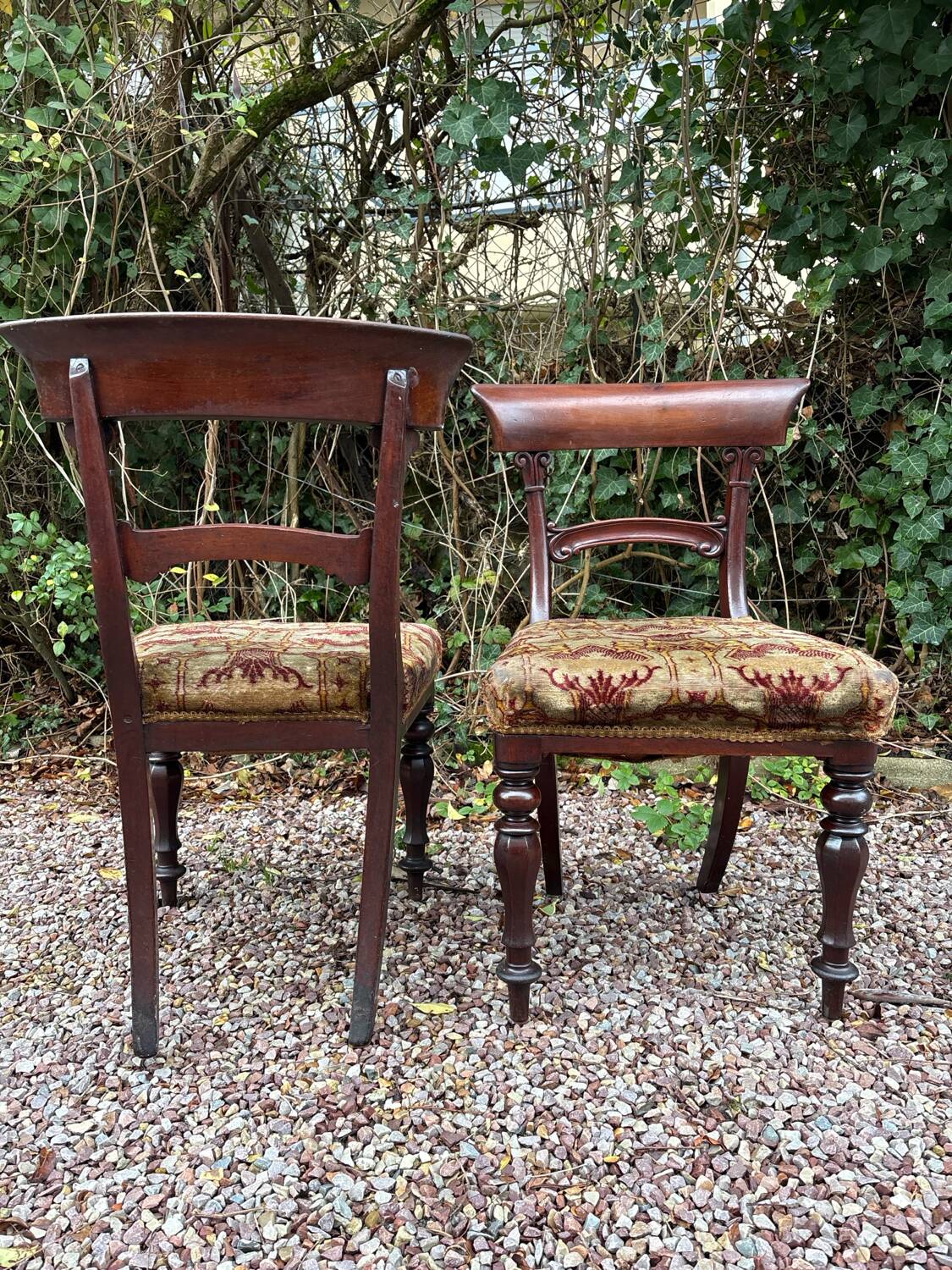 Set of 4 Empire style chairs