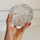 Crystal trinket bowl