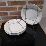 5 céranord st amand deep plates “bayonne” model