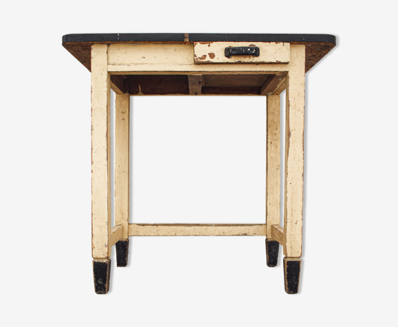 Small patinated desk