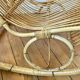 Rocking chair rattan Rohe Noordwolde 60s or rocking chair