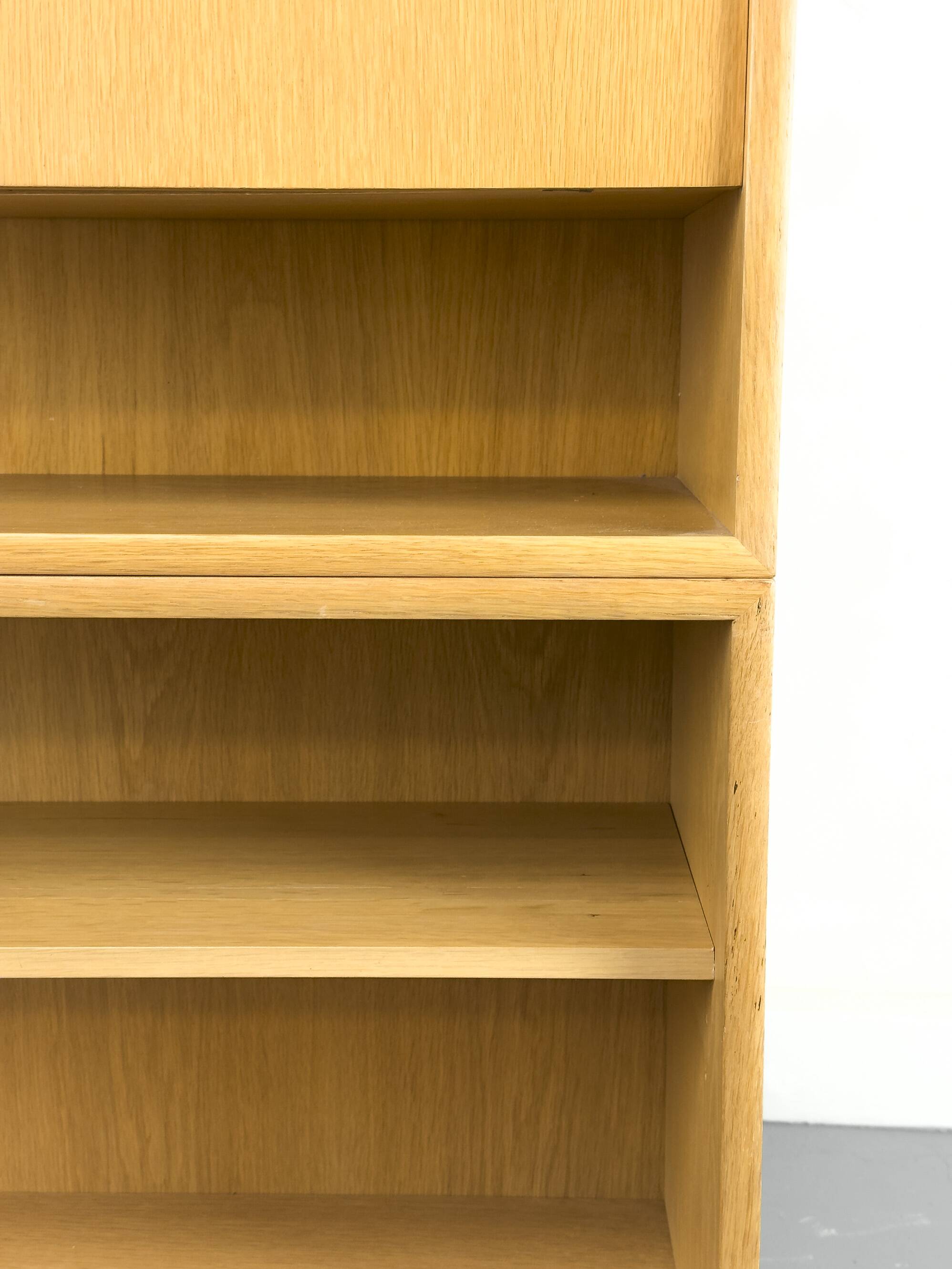 Cabinet en chêne de Wk Möbel, années 1970