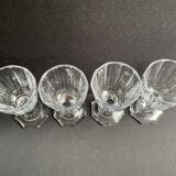 4 Wine Glasses – Strong Cut Crystal