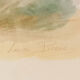 Aquarelle originale Louise Picard