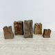 Set of 6 Rosenthal paper bag vases by Tapio Wirkkala, 1970s