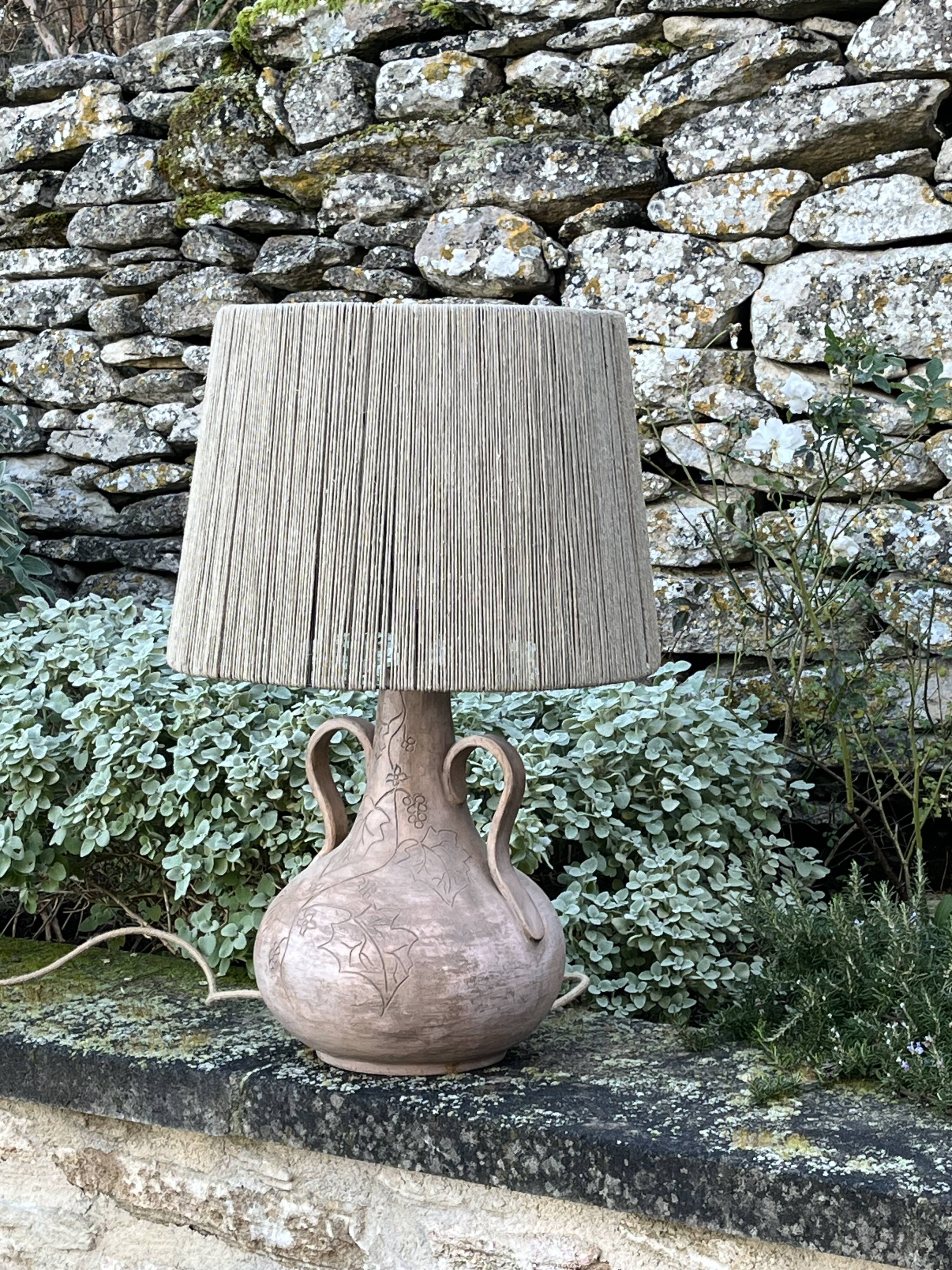 Vintage ceramic lamp