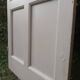 Old exterior entrance door solid H225xW86cm solid wood
