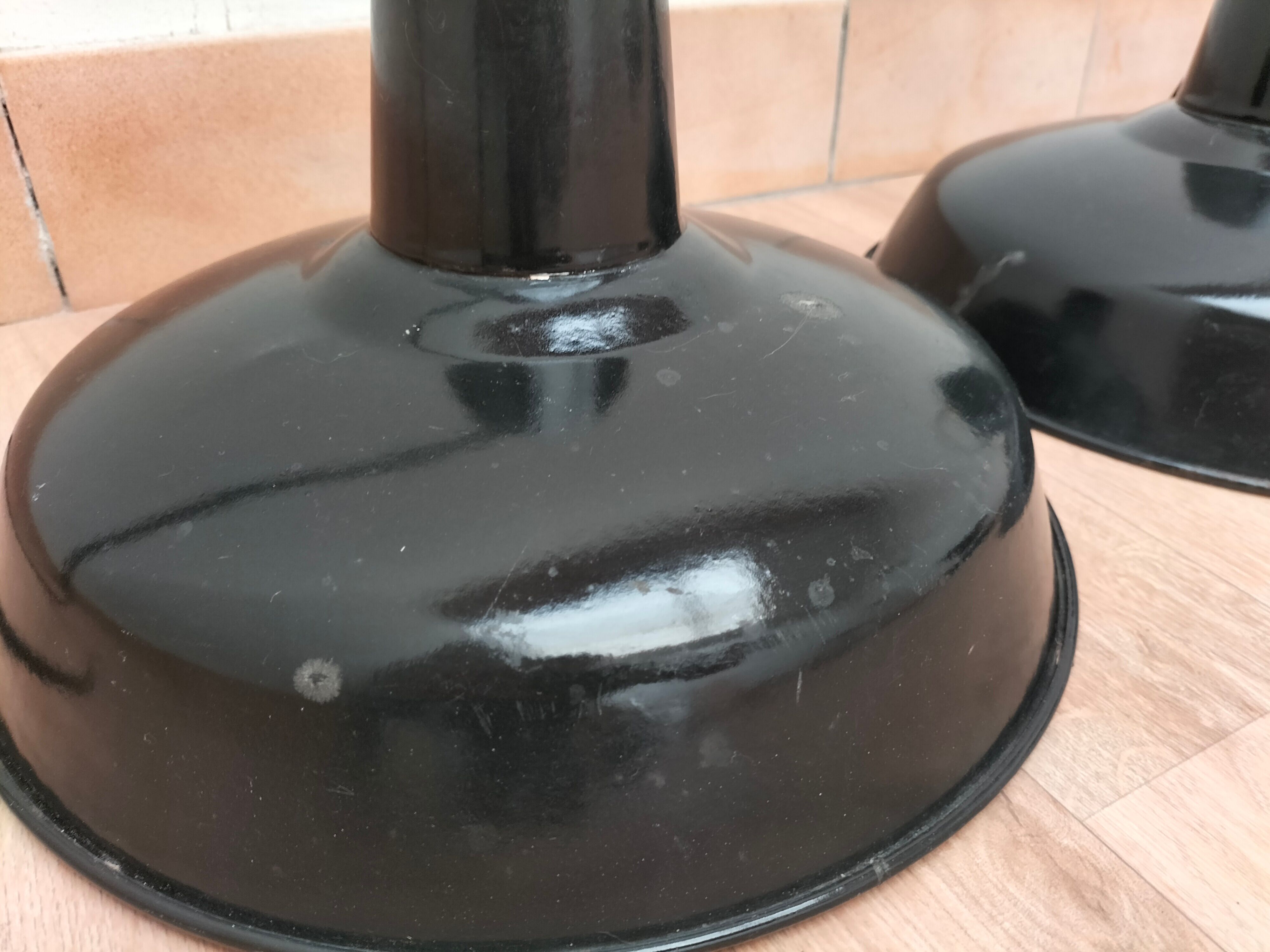 Set of 5 hanging lamps