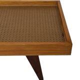 Vintage daybed minimalist design in Teak and Oak 1960s