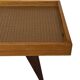 Lit vintage minimaliste en teck et chêne, années 1960