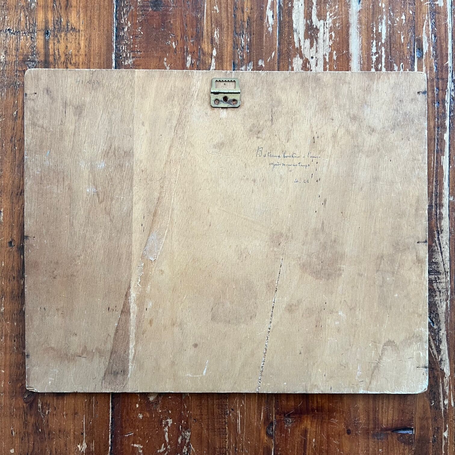 Oil on wood 1953