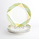 Lot of 6 plates Moulin des Loups