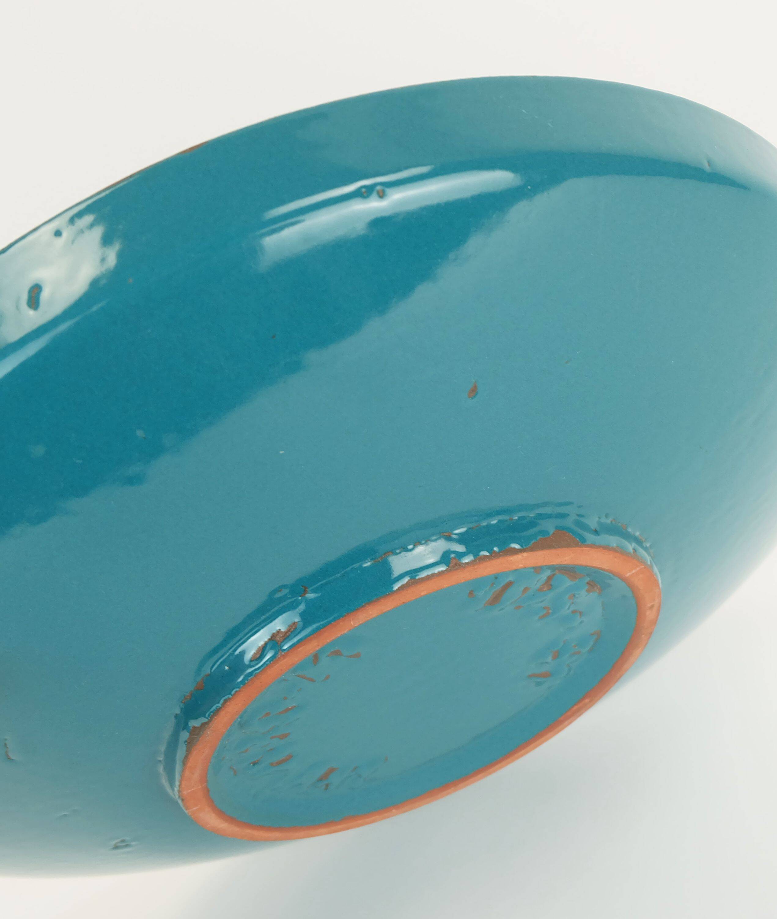 large carstens BOWL decor ankara grey and brown glaze no. 1075-31 1960s