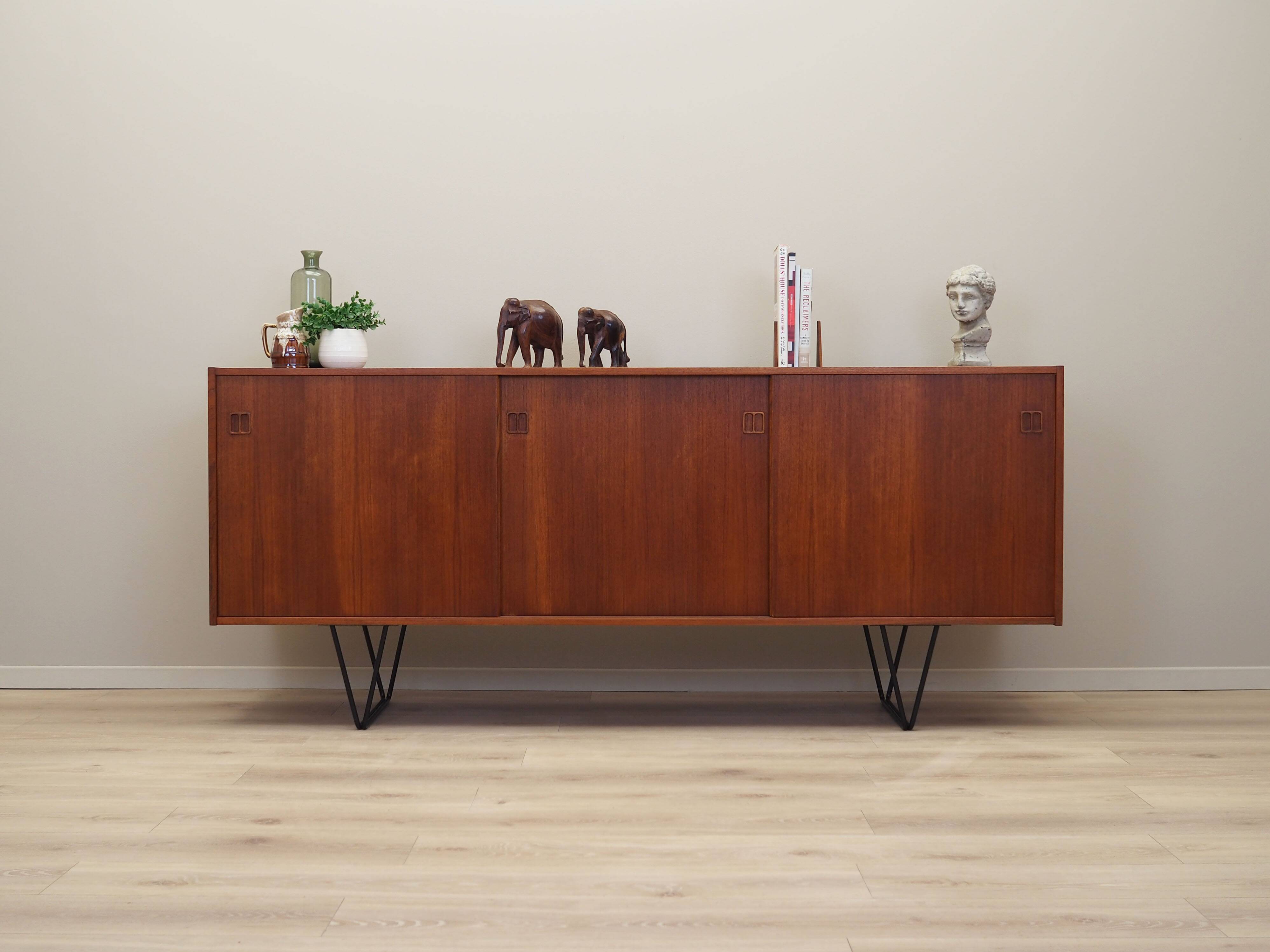 Teak sideboard, Danish design, 1970s, production: Denmark