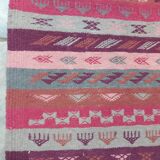 Handmade kilim carpet 138x73cm
