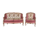Sofa and Chair french Walnut carved