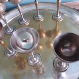 Silver-plated liqueur set