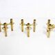 Set of 3 modular nagel candle holders