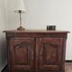 Antique Louis XV style buffet in solid wood.