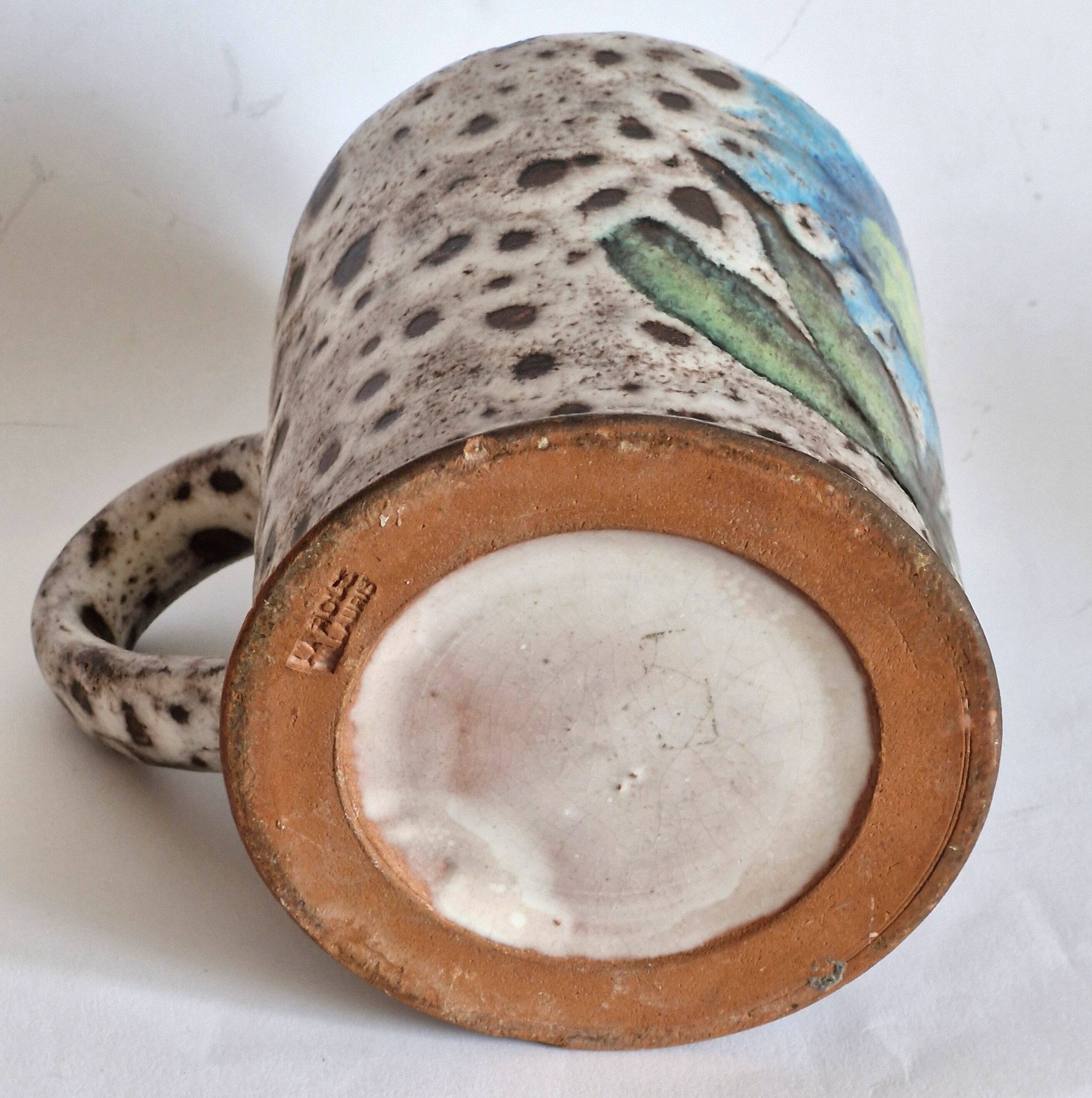 Fat Lava Vallauris ceramic mug