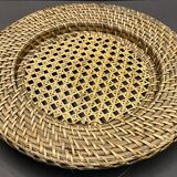 Circular tray canné