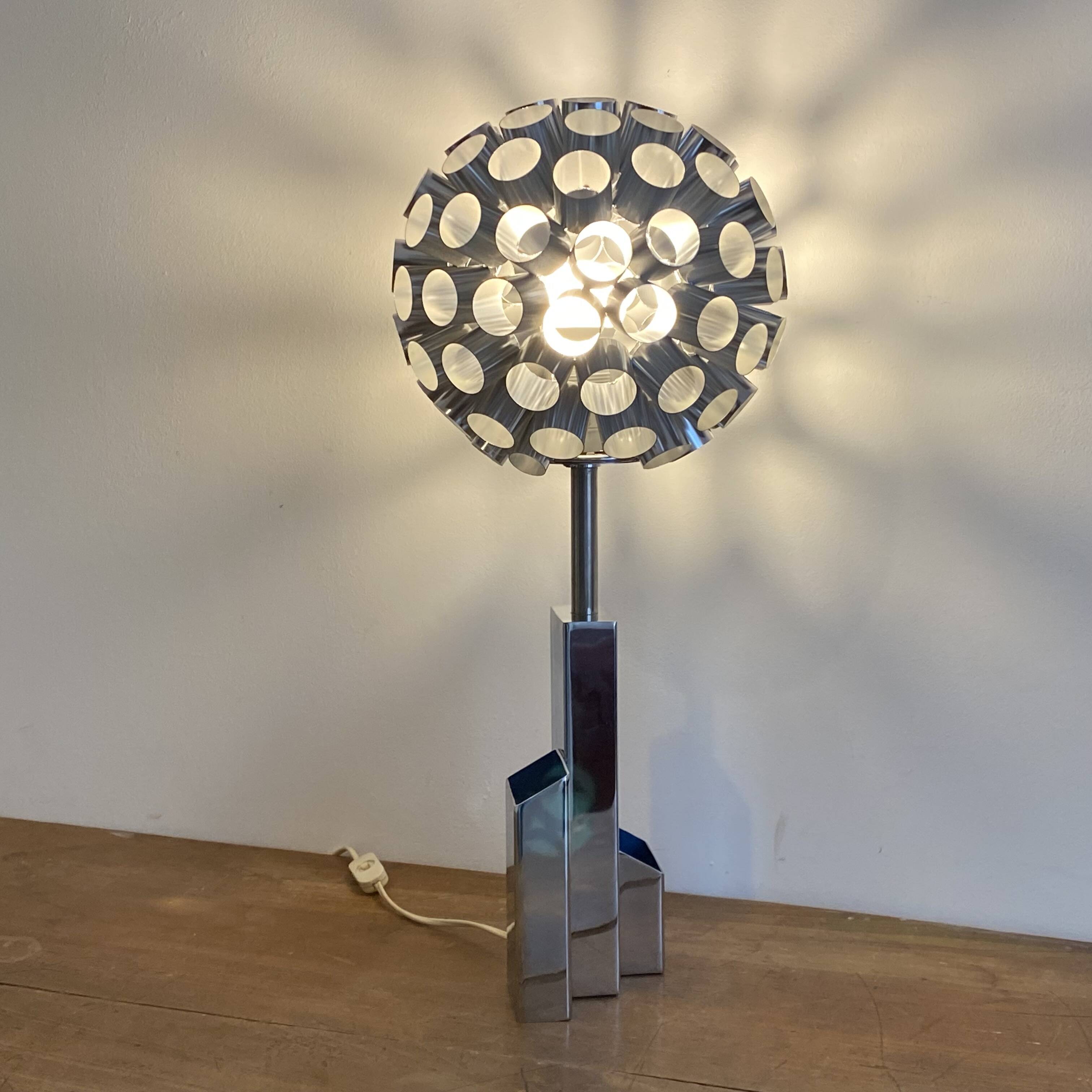Sputnik lamp. 1970. Space age.