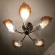 Chandelier to 5 branches art deco 1980