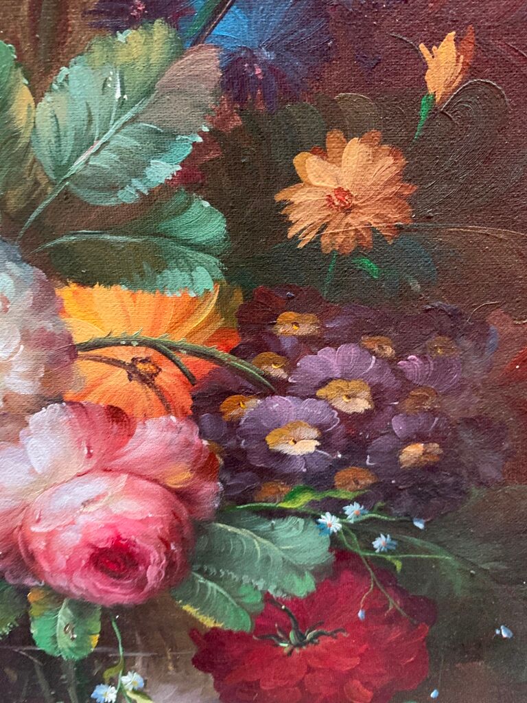 Painting «Still life with flowers».