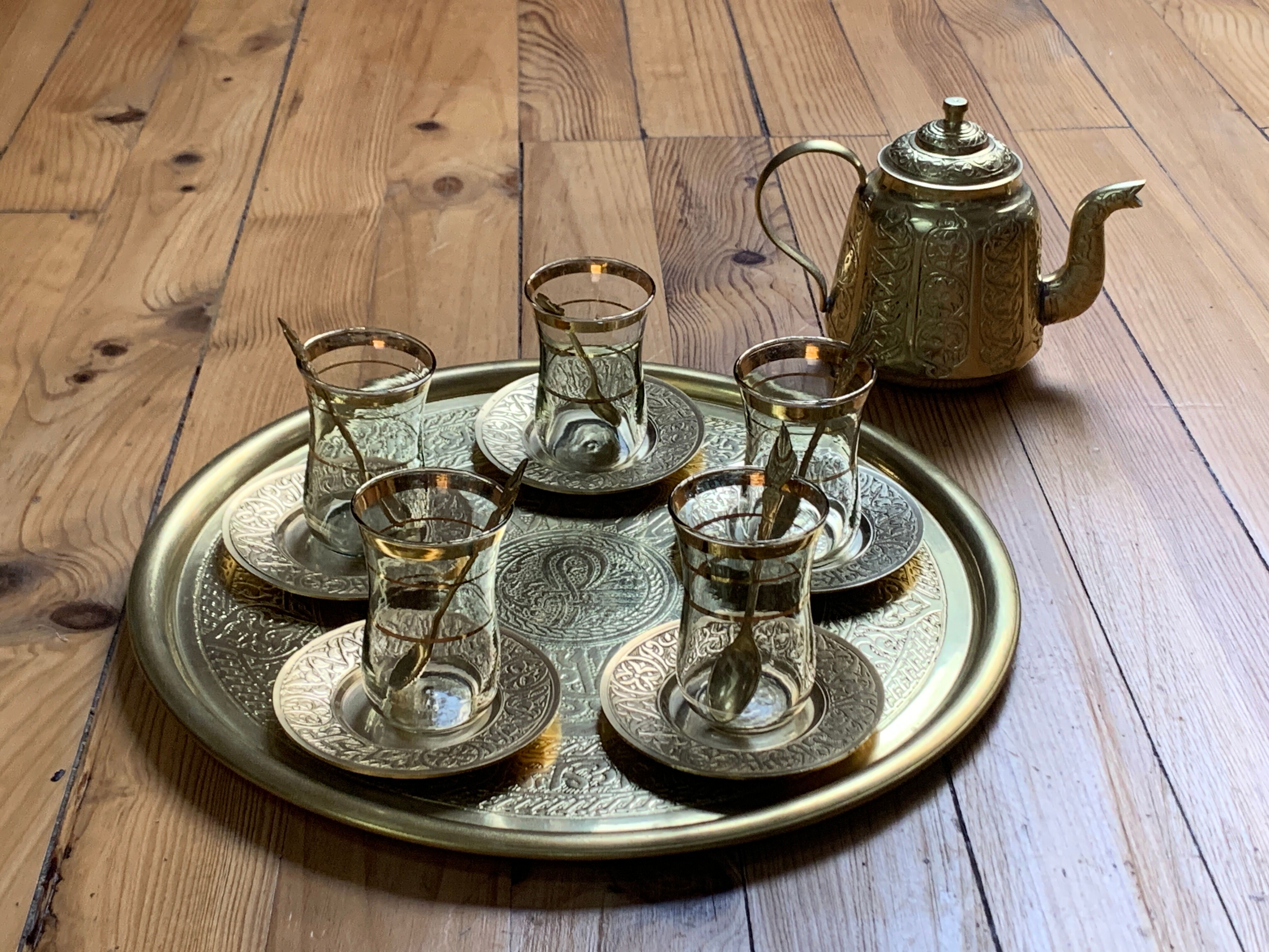 Moroccan tea service