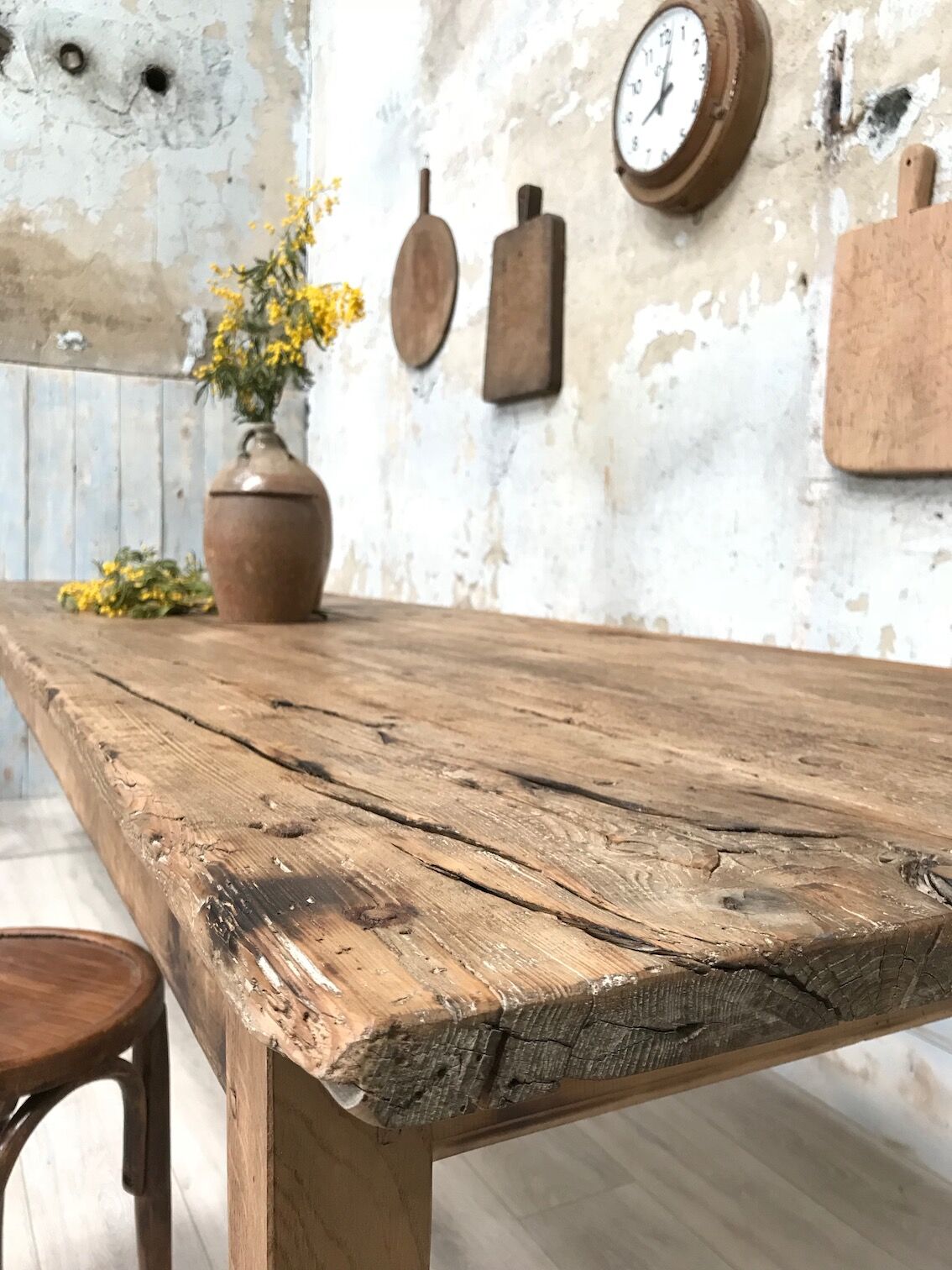 Vintage farm table