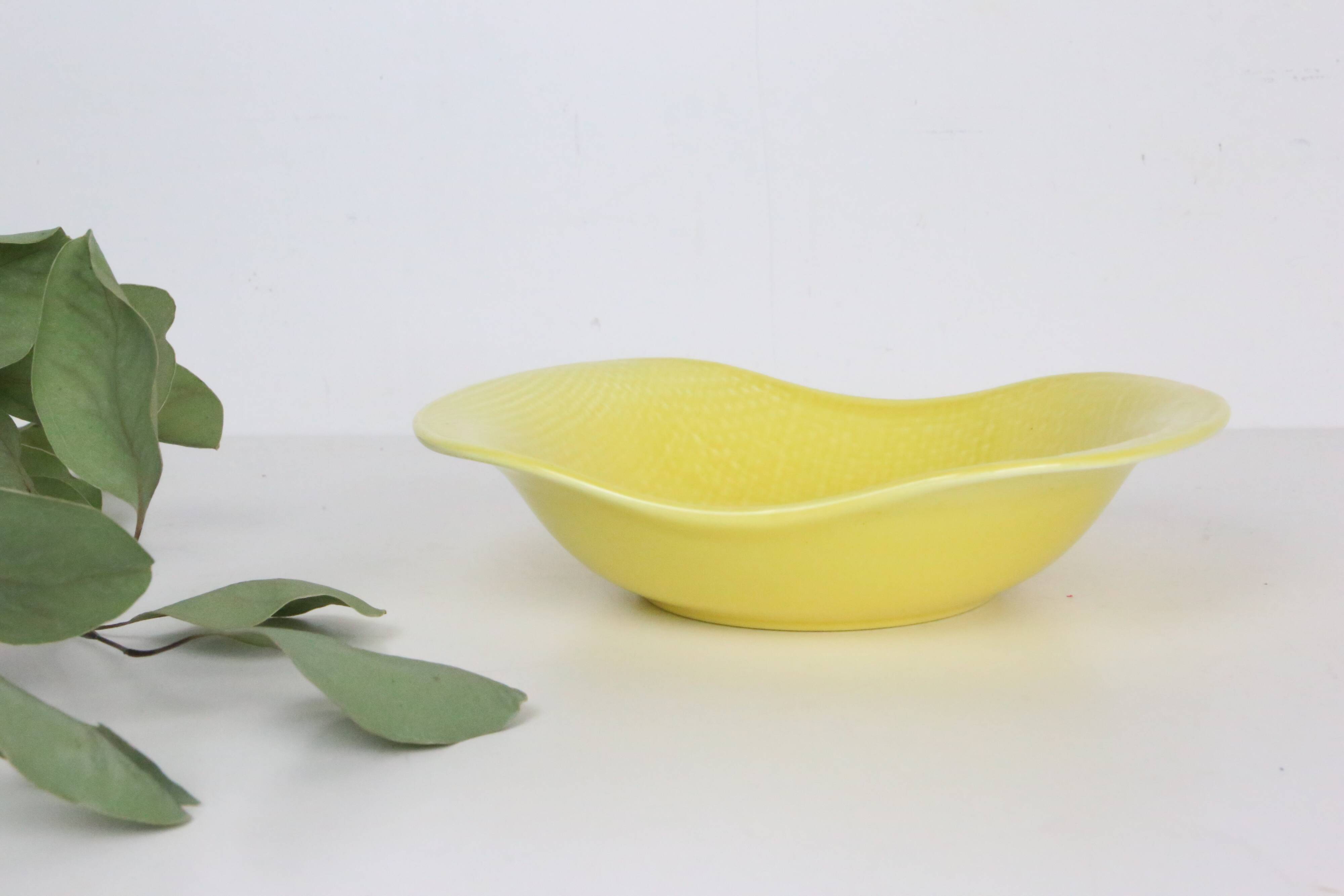Salins ceramic bowl, 70', French manufacture