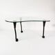 Postmodern, kidney coffee table, Germany, 1980s.