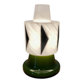 Lampe opaline design scandinave 1950.