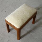 Oak armchair and ottoman, 1960