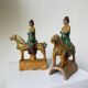 Ming period terracotta equestrian ridge tile