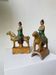 Ming period terracotta equestrian ridge tile