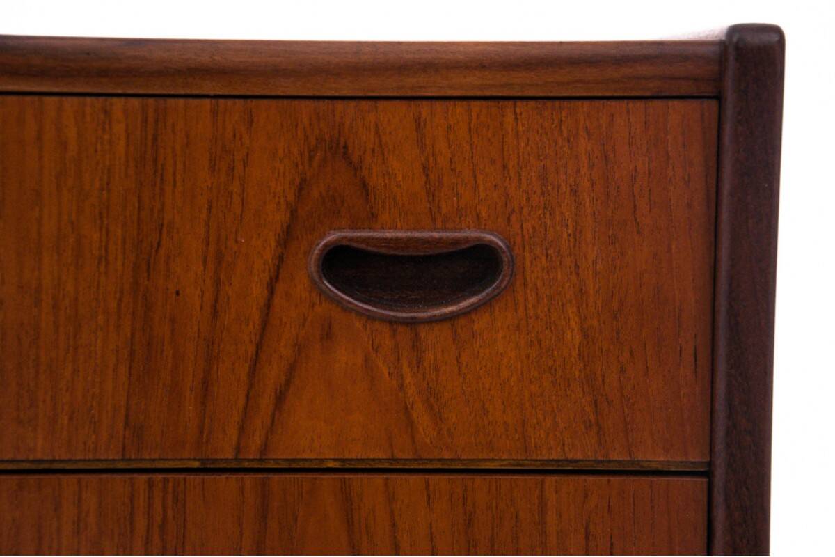 Teak chest of drawers, Denmark, 1960s